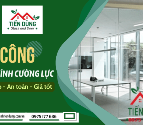 Thi công vách kính cường lực TPHCM theo yêu cầu - Bền đẹp, an toàn, giá tốt