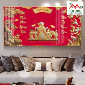 TRANH KÍNH MỪNG THỌ DECOR