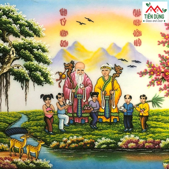 TRANH KÍNH MỪNG THỌ DECOR