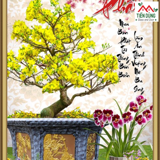 TRANH KÍNH TẾT DECOR